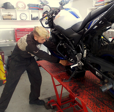 Bike Servicing with Jordan